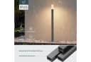 Mai & Mai LED Außen-Stehlampe Sandgrau dunkel 3000K IP65 Bild 5