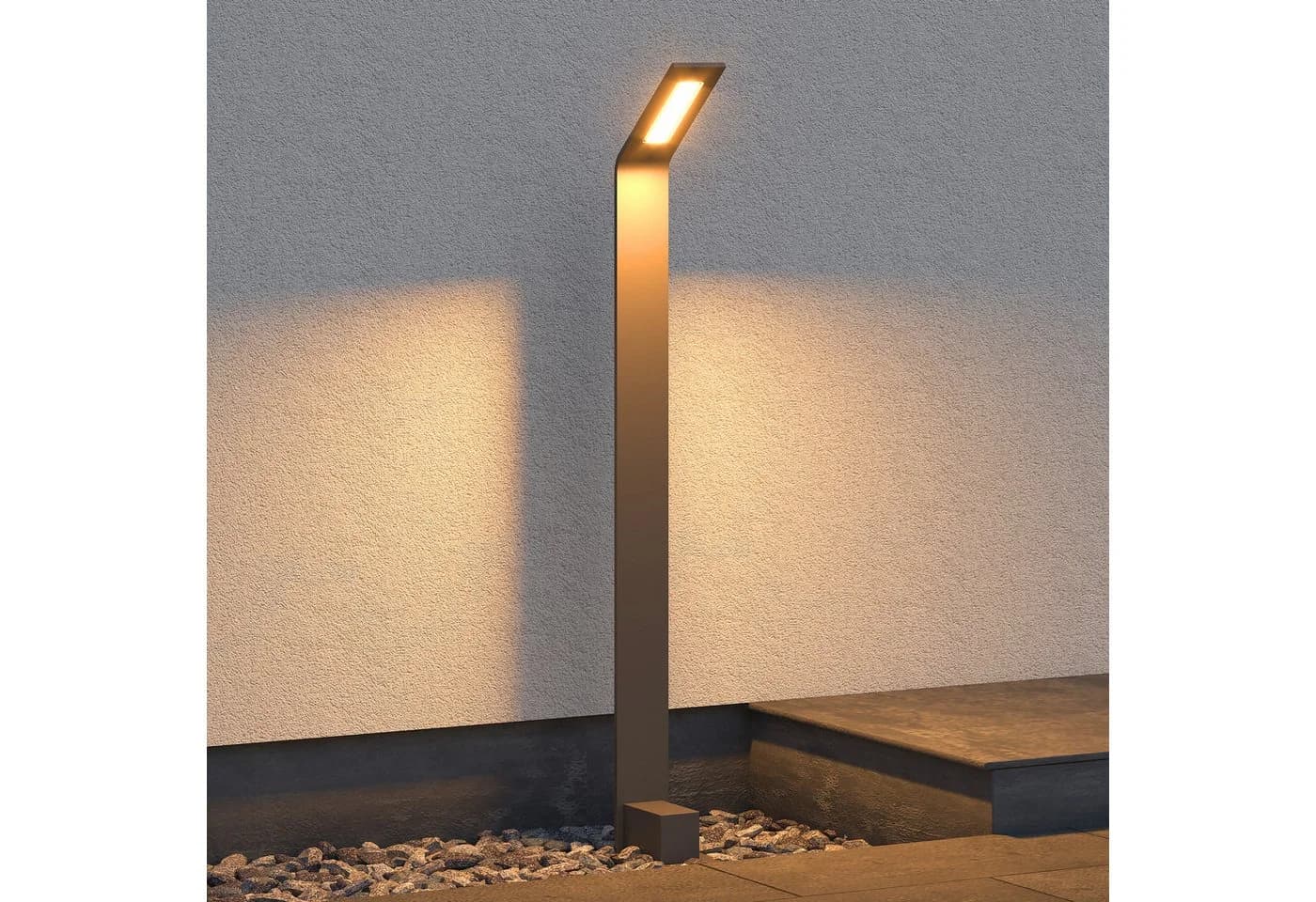 Mai & Mai LED Außen-Stehlampe IP65 Gartenlampe 6W 3000K