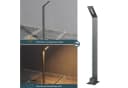 Mai & Mai LED Außen-Stehlampe IP65 Gartenlampe 6W 3000K Bild 4