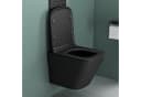 Mai & Mai Hänge-WC spülrandlos mit Softclose-Sitz Schwarz Bild 3