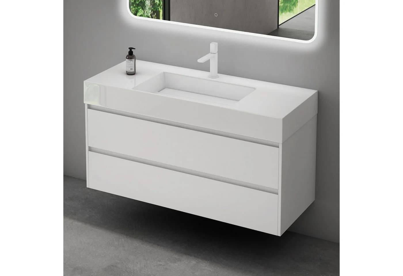 Mai & Mai Badmöbel-Set 120cm Waschbecken mit Unterschrank Deep - Bild 3