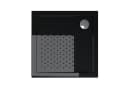 Mai & Mai Duschwanne Acryl Schwarz Quadratisch Anti-Rutsch Lucia01 Bild 2