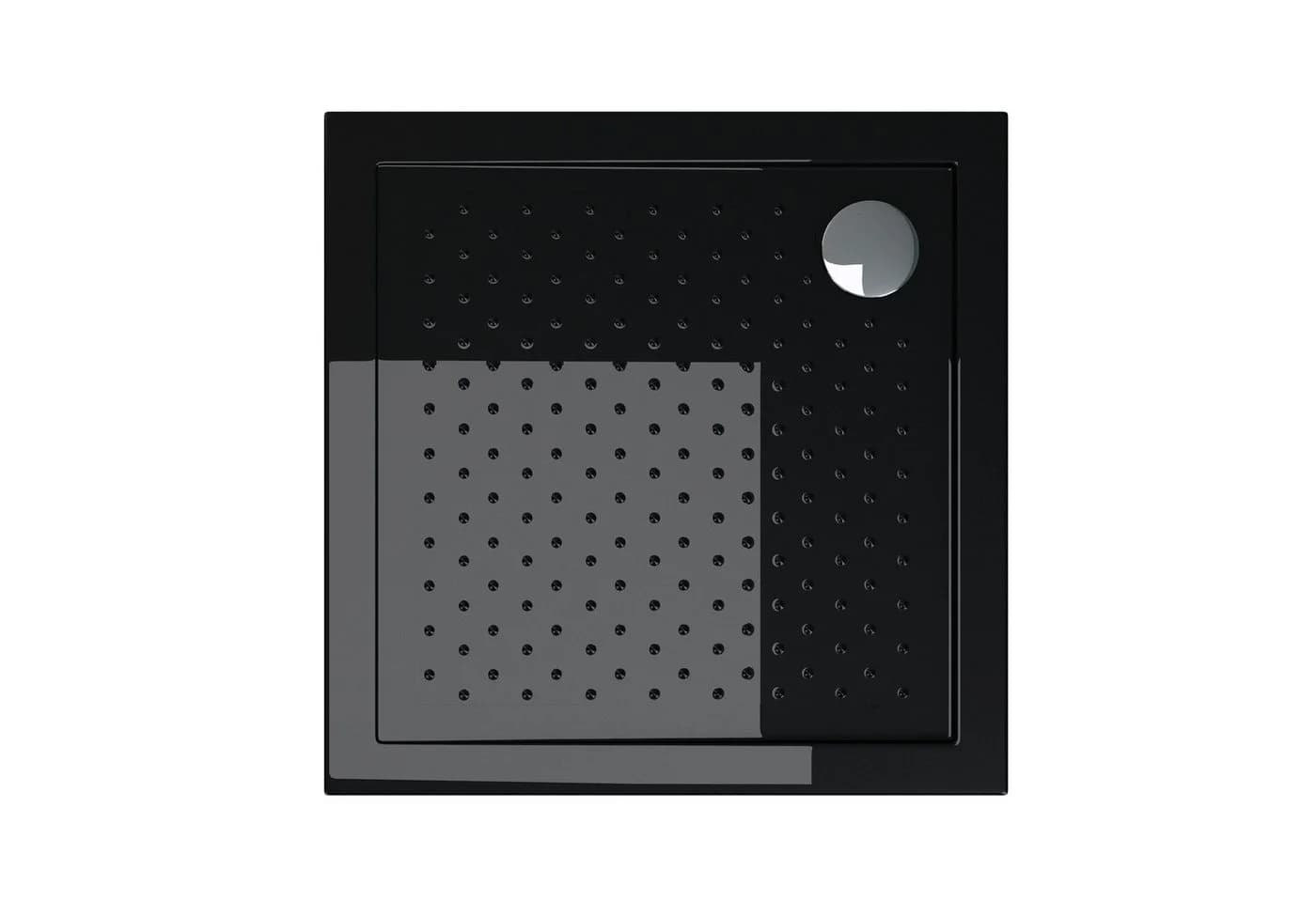 Mai & Mai Duschwanne Acryl Schwarz Quadratisch Anti-Rutsch Lucia01 - Bild 2