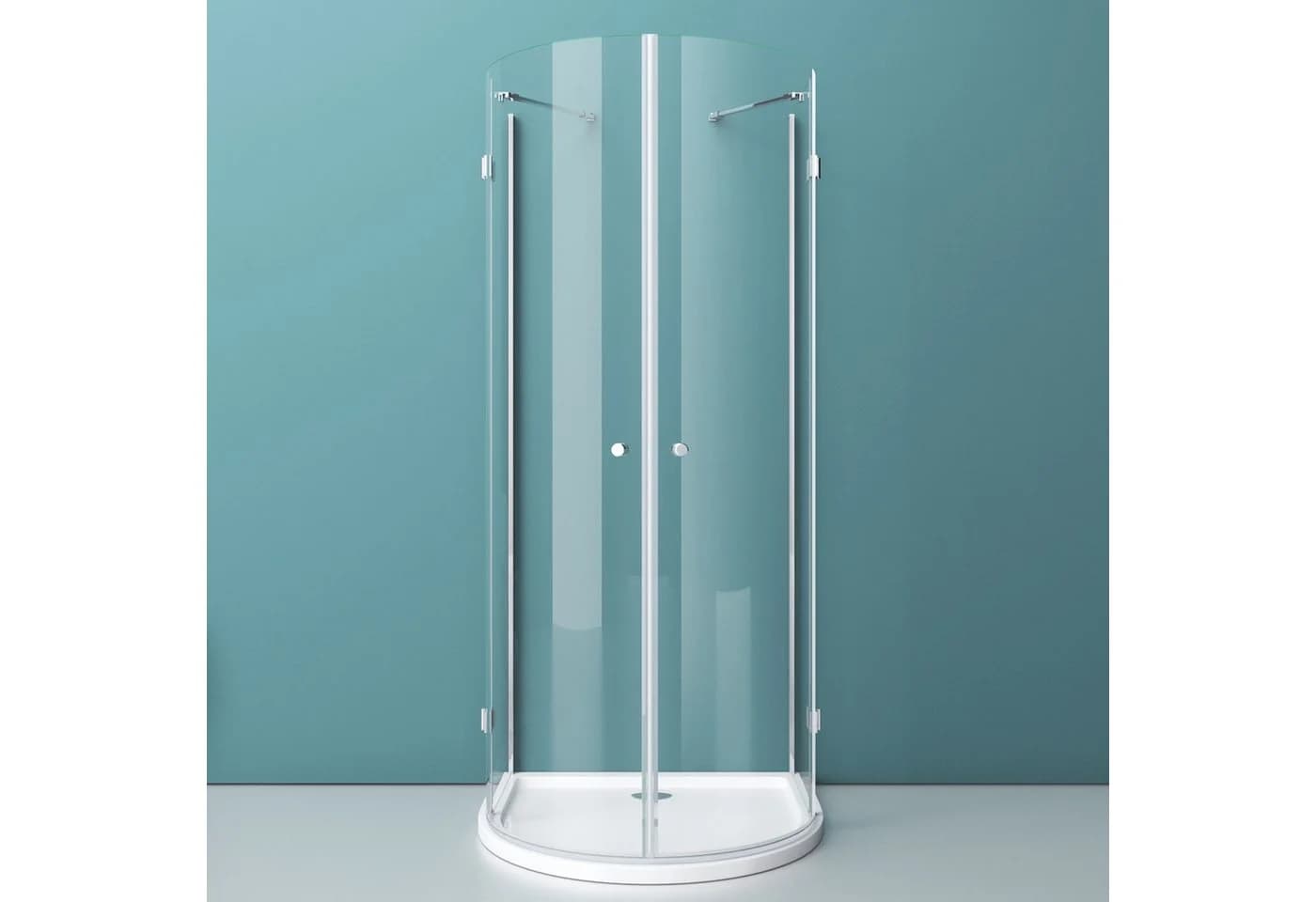 Mai & Mai Duschkabine U-Form 6mm ESG Glas Nano - Bild 3