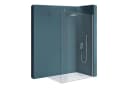 Mai & Mai Duschwand Walk-In 8mm ESG Glas NANO Transparent Silber Bild 2