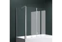 Mai & Mai Badewannenaufsatz Duschwand ESG Glas 6mm NANO C113 Bild 1