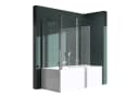 Mai & Mai Badewannenaufsatz Duschwand C113 ESG Glas 6mm NANO Bild 2