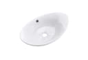 Mai & Mai Aufsatzwaschbecken Br818 Oval Weiß Keramik NANO Bild 2