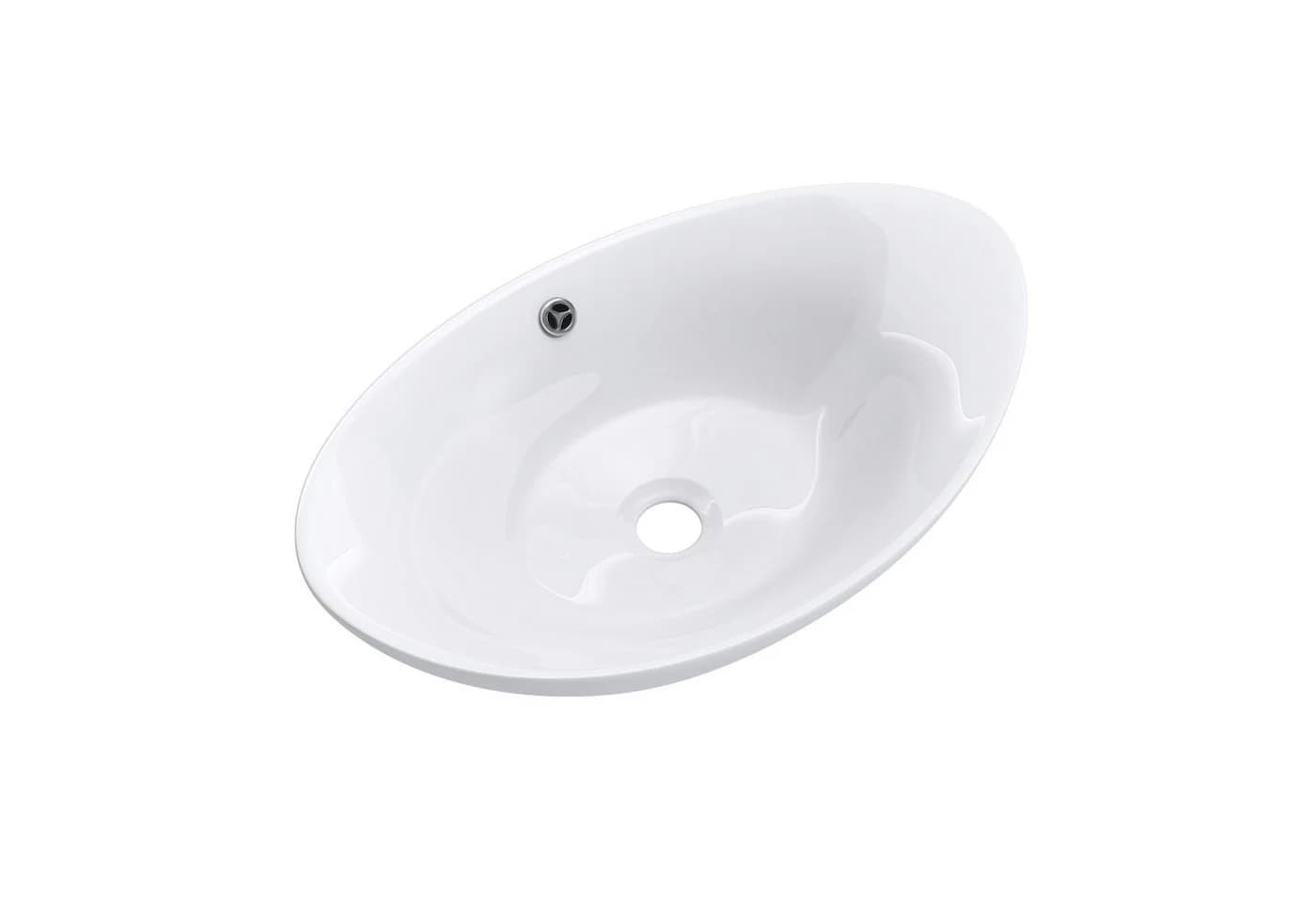 Mai & Mai Aufsatzwaschbecken Br818 Oval Weiß Keramik NANO - Bild 2