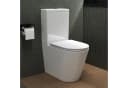 Mai & Mai Stand-WC Spülrandlos Weiß mit Soft-Close Bild 1