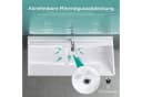 Mai & Mai Waschbecken Col19 Mineralguss Weiß Anthrazit Hänge-Aufsatz Bild 3