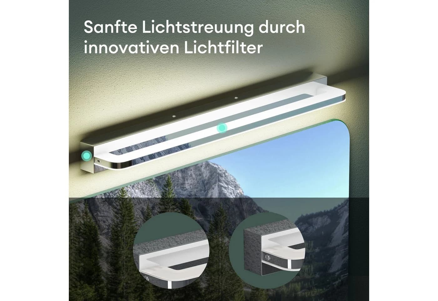 Mai & Mai LED Spiegelleuchte Badlampe 4000K - Bild 3