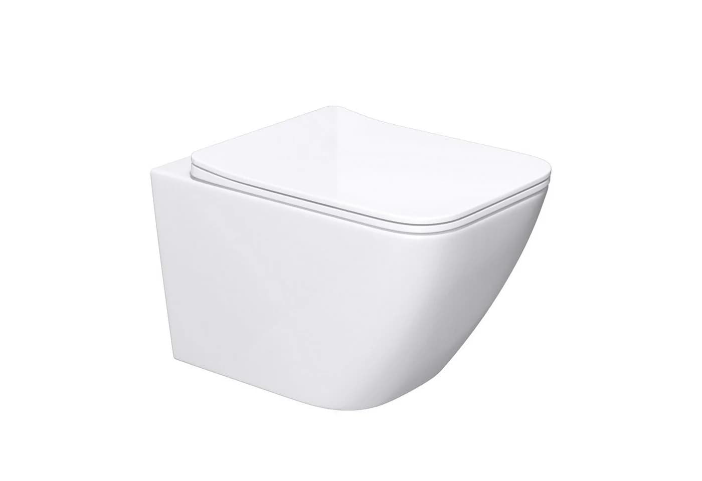 Mai & Mai Hänge-WC spülrandlos mit Softclose-Sitz Weiß - Bild 2