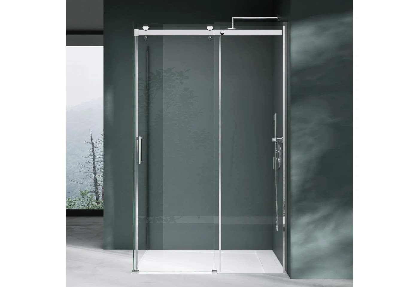 Mai & Mai Eckdusche Duschkabine Schiebetür 8mm ESG Nano - Bild 3