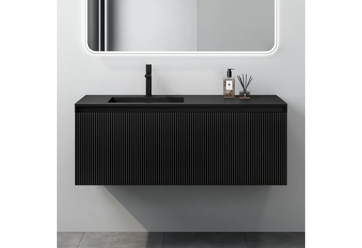 Mai & Mai Badmöbel-Set Santa 120cm mit Unterschrank & Mineralguss-Waschbecken