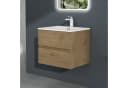 Mai & Mai Badmöbel-Set Aqualis mit Unterschrank und Mineralguss-Waschbecken weiß Bild 3
