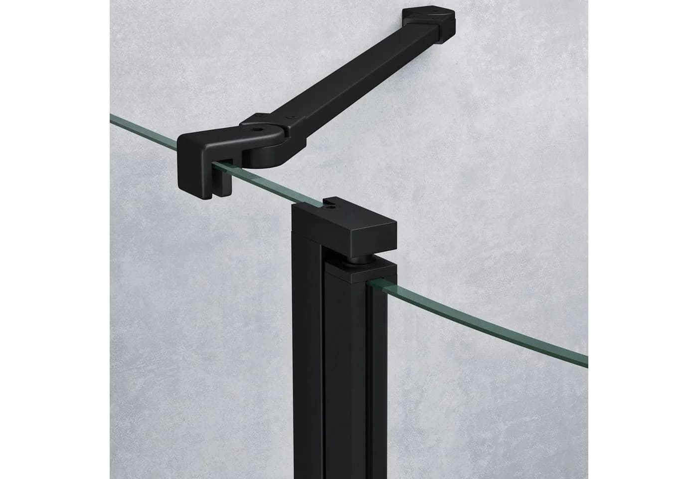 Mai & Mai Eckdusche Rav52K Schwarz ESG-Sicherheitsglas - Bild 4