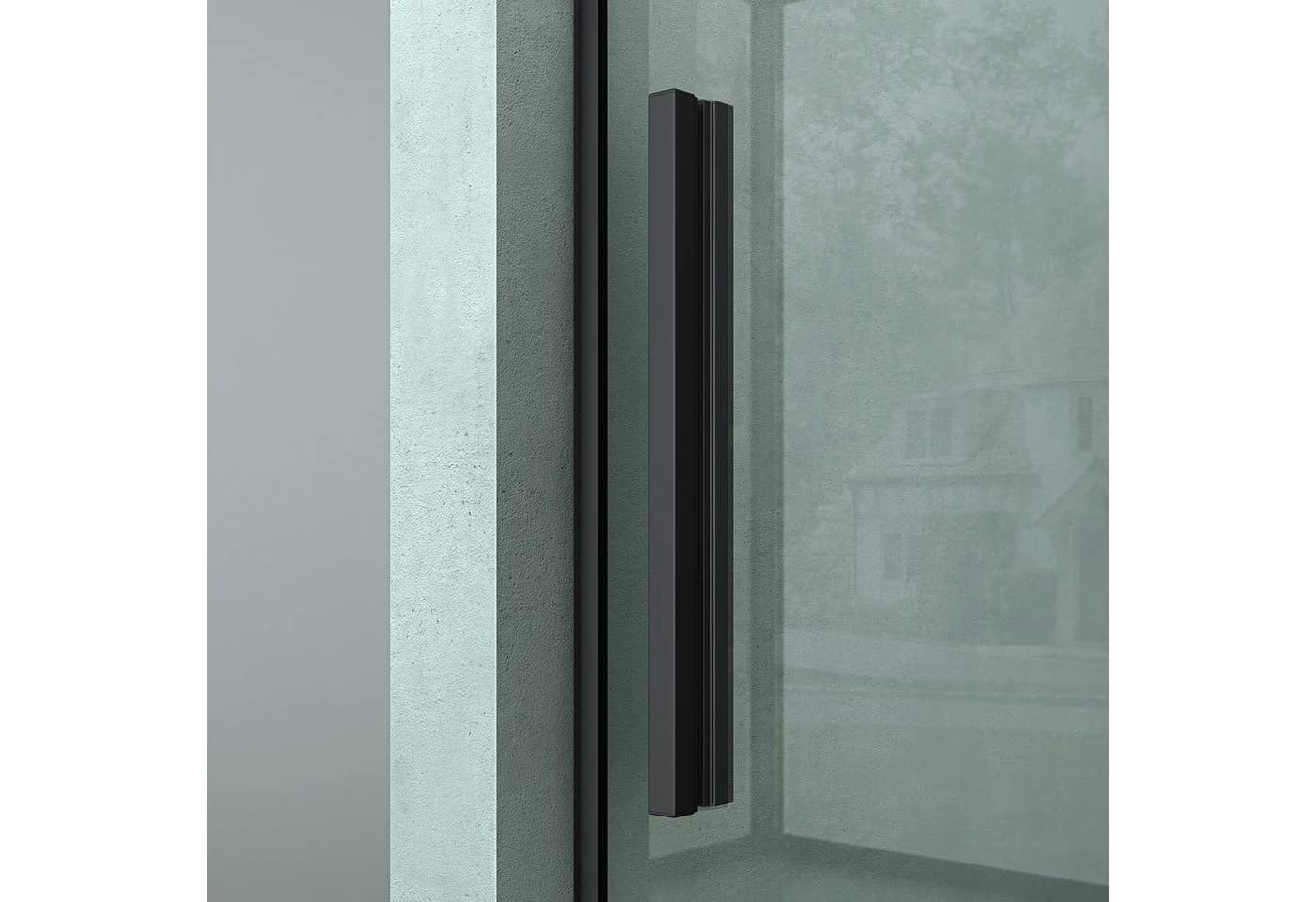 Mai & Mai Dusch-Schiebetür Nischentür Teramo12K ESG Glas Chrom - Bild 3