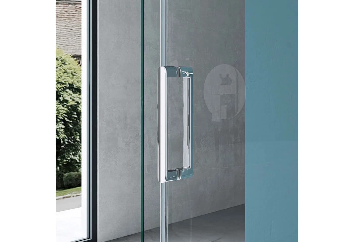 Mai & Mai Duschkabine U-Form 8mm ESG Glas Nano - Bild 4