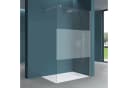 Mai & Mai Duschwand Walk-In 10mm ESG Glas NANO Silber Transparent Bild 1