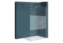 Mai & Mai Duschwand Walk-In 10mm ESG Glas NANO Silber Transparent Bild 2