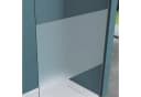 Mai & Mai Duschwand Walk-In 10mm ESG Glas NANO Silber Transparent Bild 4