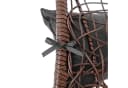 ESTEXO Hängesessel mit Gestell Polyrattan Braun Grau Bild 4