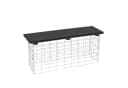 ESTEXO Gabionenbank WPC Sitzbank 100x30x43 cm Bild 5