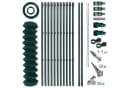 ESTEXO Gartenzaun Maschendrahtzaun Komplettset 1,0 x 25 m Bild 2