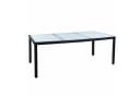 ESTEXO Sitzgruppe Polyrattan 8-tlg. Schwarz/Grau Bild 1