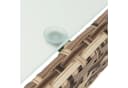 ESTEXO Sitzgruppe Polyrattan Gartenmöbel Set 8 Personen Beige-Braun Bild 4
