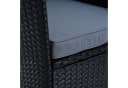 ESTEXO Gartenstuhl Rattan 2er Set Schwarz Polyrattan Bild 5