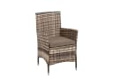 ESTEXO Gartenstuhl Rattan Polyrattan 2er Set Beige-Braun Bild 1