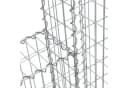 ESTEXO Gabionenzaun Gabione Steinkorb 160x20x150 cm Silber Bild 1