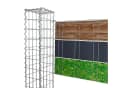 ESTEXO Gabionenzaun Gabione Steinkorb 160x20x150 cm Silber Bild 4