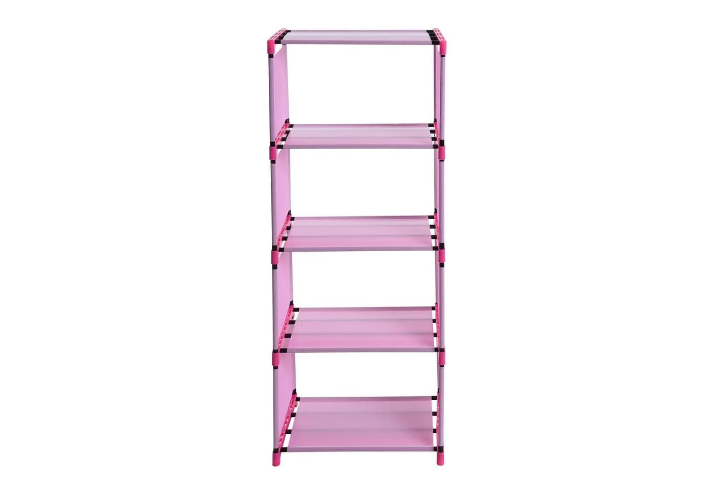 ESTEXO Bücherregal Standregal Bücherschrank Wandregal Stoffregal 4 Fächer