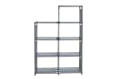ESTEXO Treppenregal Stufenregal Bücherregal Stoff 7 Fächer Bild 1