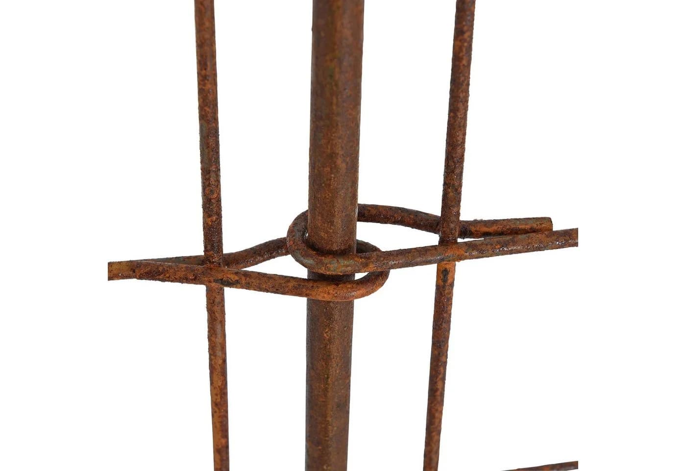 ESTEXO Gartenzaun Rost 11tlg Set Steckzaun Metall Oberbogen - Bild 4