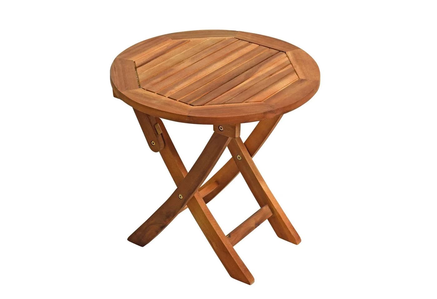 ESTEXO Gartentisch Klapptisch 48 cm Rund Akazienholz - Bild 2