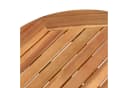 ESTEXO Gartentisch Klapptisch 48 cm Rund Akazienholz Bild 3