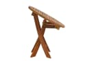 ESTEXO Gartentisch Klapptisch 48 cm Rund Akazienholz Bild 4