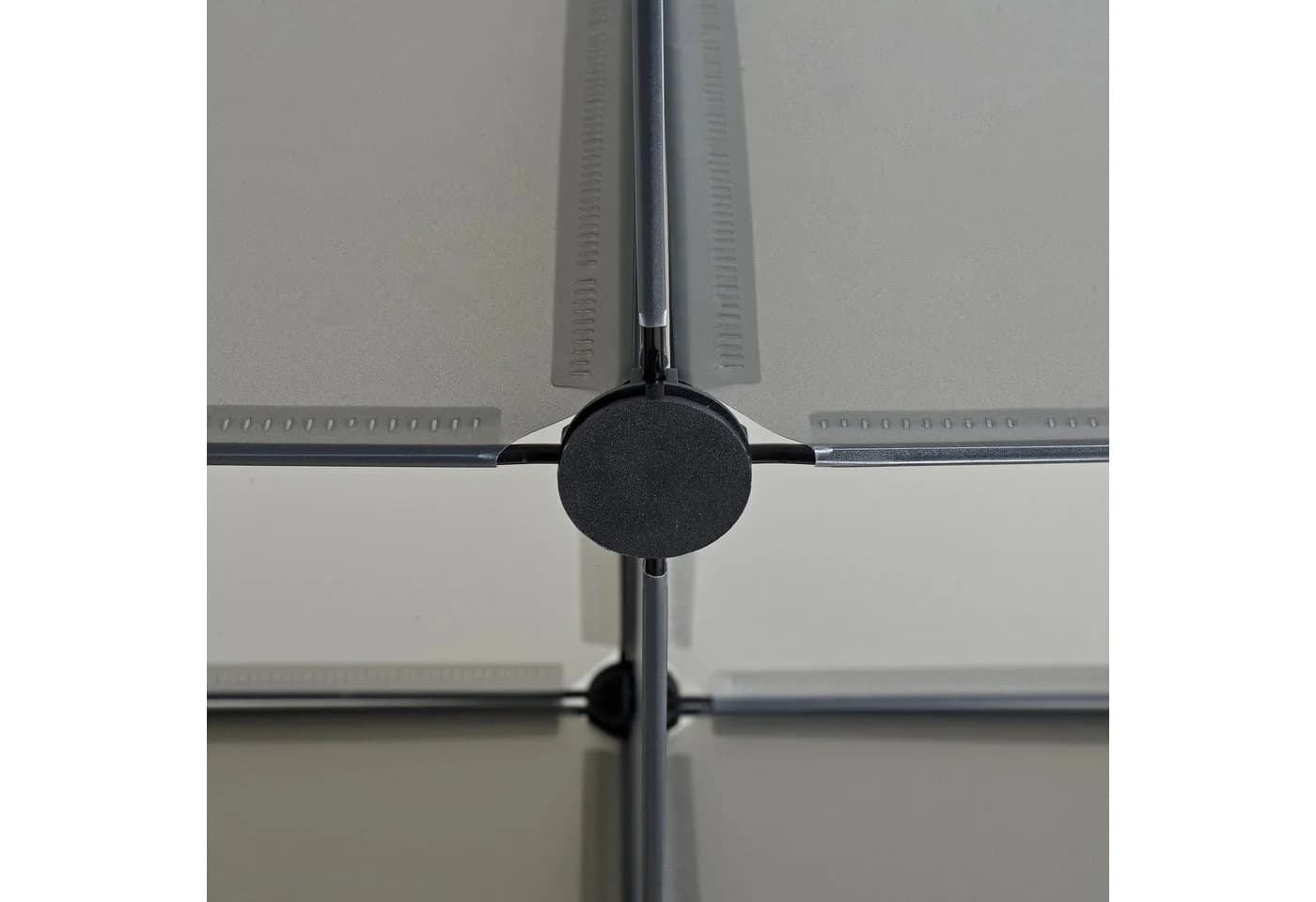 ESTEXO Würfelregal Steckregal 15 Fächer Grau Transparent - Bild 3