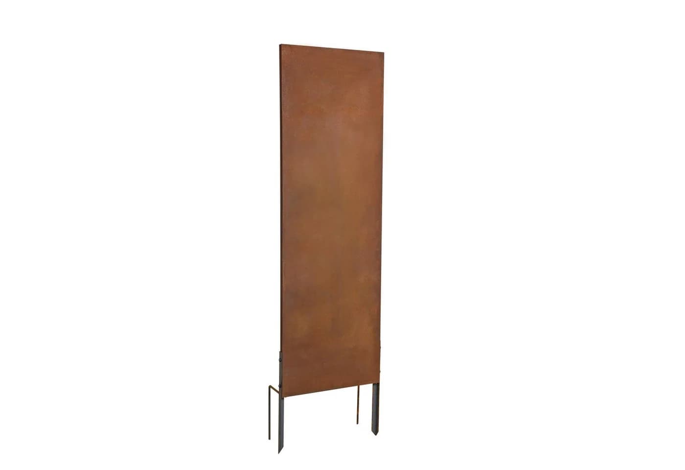 ESTEXO Sichtschutzelement Metall Gartenzaun Sichtschutzwand 170 cm Edelrost - Bild 2