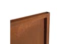 ESTEXO Sichtschutzelement Metall Gartenzaun Sichtschutzwand 170 cm Edelrost Bild 5