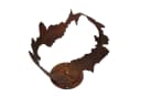 ESTEXO Gartenfigur Edelrost Gartenskulptur Deko Figur Rostbraun Bild 1