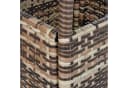 ESTEXO Gartentisch Polyrattan Beistelltisch 57 cm Beige-Braun Bild 4