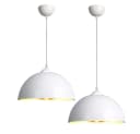 CCLIFE Hängeleuchte 2er Industrielle Pendelleuchte Metall E27 Bild 5