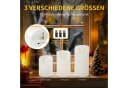 CCLIFE LED-Kerze Echtwachs mit Fernbedienung & Timer Bild 4