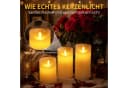 CCLIFE LED-Kerze Echtwachs mit Fernbedienung & Timer Bild 5