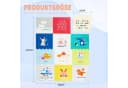 CCLIFE Puzzlematte Krabbelmatte Bunt Schaumstoff Bild 1
